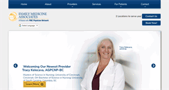Desktop Screenshot of familymedicineassociatesofyork.com